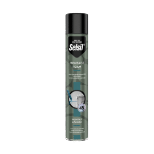 Selsil Montage Foam 845gr - اسپری فوم پلی اورتان مونتاژ 845 گرم سلسیل