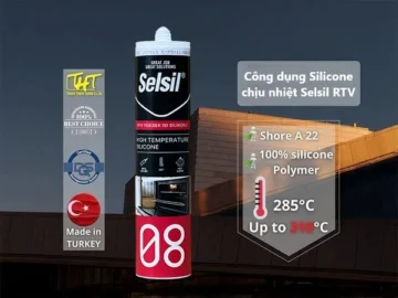 معرفی چسب سیلیکون جدید سلسیل با مقاومت دمایی بالاتر