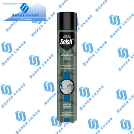اسپری-فوم-مونتاژ-سلسیل-600-گرم-Selsil-Foam-Montage