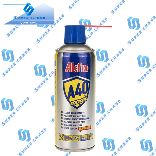اسپری-روان-کننده-آکفیکس-AKFIX-A40 اسپری روان کننده آکفیکس AKFIX A40 400ml