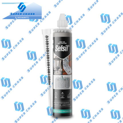 اسپری کاشت میلگرد پلی استر سلسیل Polyester Based Chemical Anchor 300ml