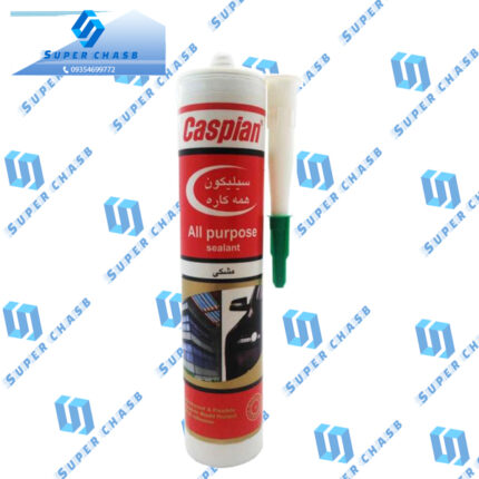 چسب سیلیکون آکواریوم کاسپین مدل مشکی حجم 300 میلی لیتر